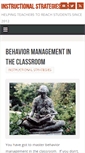 Mobile Screenshot of instructionalstrategies.org